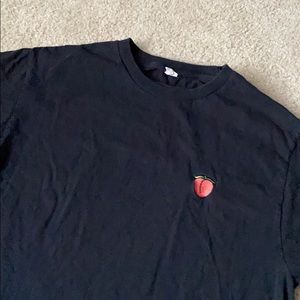 Embroidered 🍑 party shirt